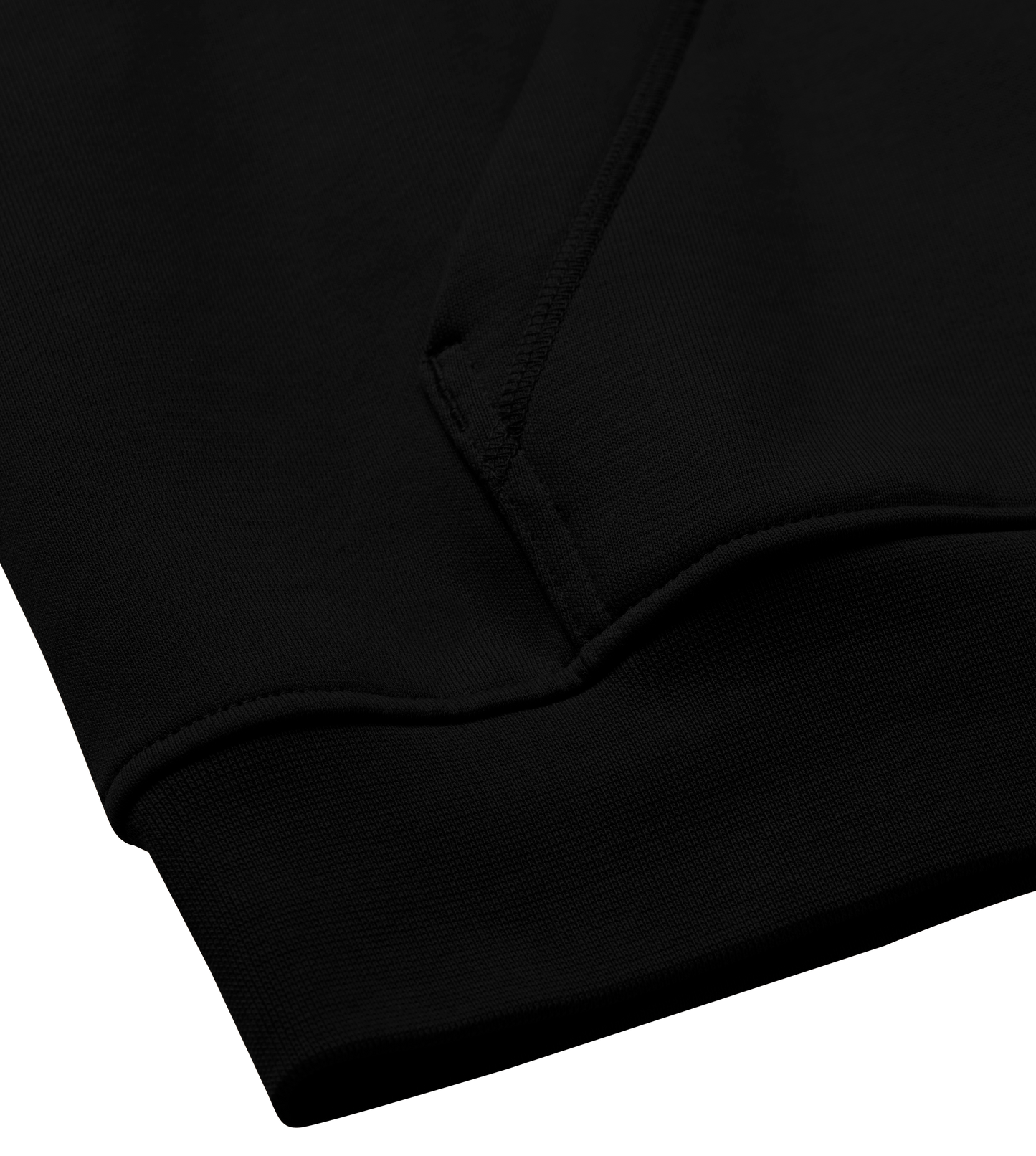 Mens Boxy Hoodie vit txt v2
