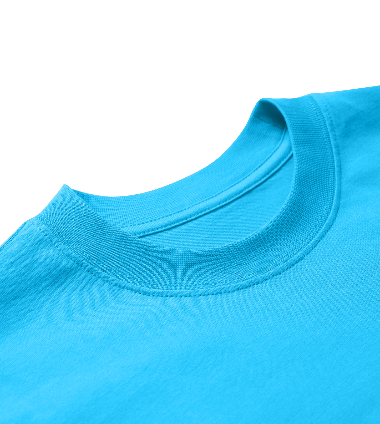Mens Boxy Tee vit text v2